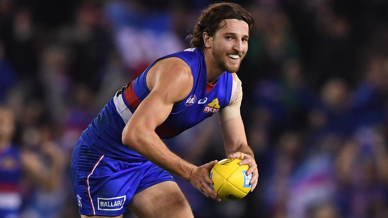 Marcus Bontempelli and the Western Bulldogs are producing shades of their 2016 premiership season. Picture: AAP