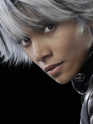 Old Storm ... Halle Berry in X-Men. Picture: Supplied