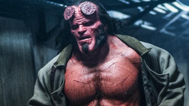 This image released by Lionsgate shows David Harbour in a scene from 