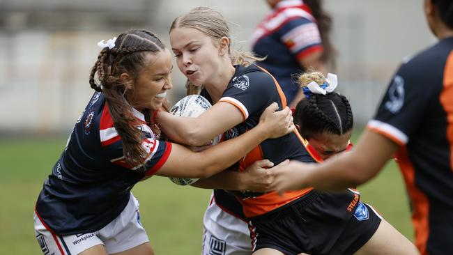 The Tigers’ Tarsha Gale Cup side are hoping to progress to the second week of the finals. Picture: Tim Hunter.