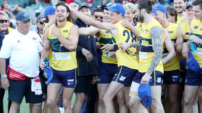 Eagles Jordan Foote wins the Jack Oatey Medal Picture: Sarah Reed