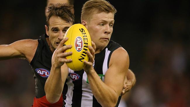 Jordan De Goey has been suspended indefinitely. Picture: Wayne Ludbey