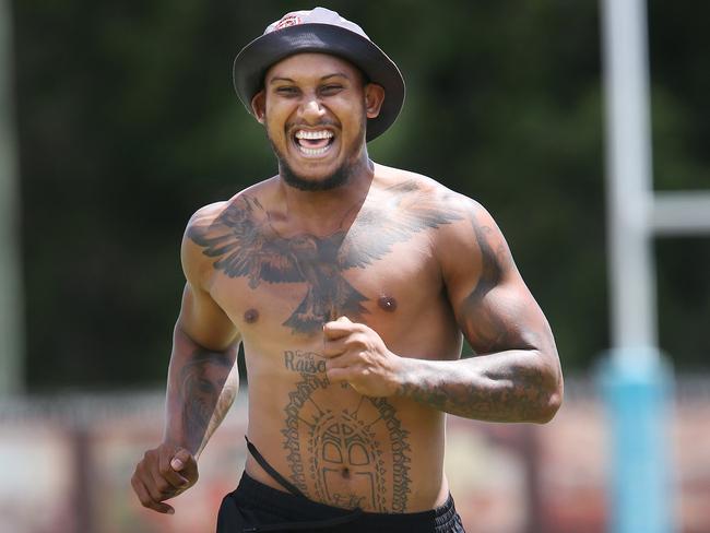 Ben Barba has given up the booze and the burgers. Pic Annette Dew