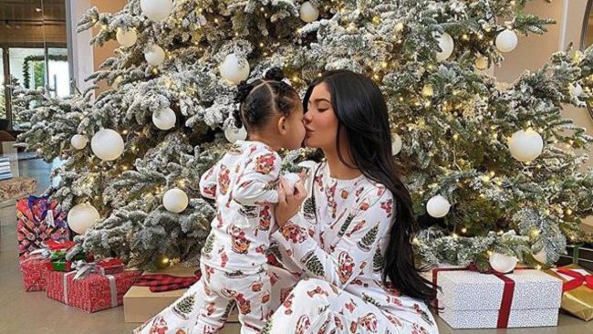 Kylie Jenner is 'getting excited' for Christmas as she shares a peek at  presents under her tree