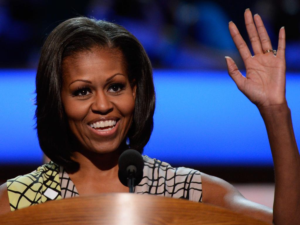 Rumours claim former First Lady Michelle Obama will run for president in place of Joe Biden. Picture: AFP