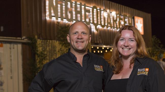 NightQuarter Owners Ian Van der Woude and Michelle Christoe.