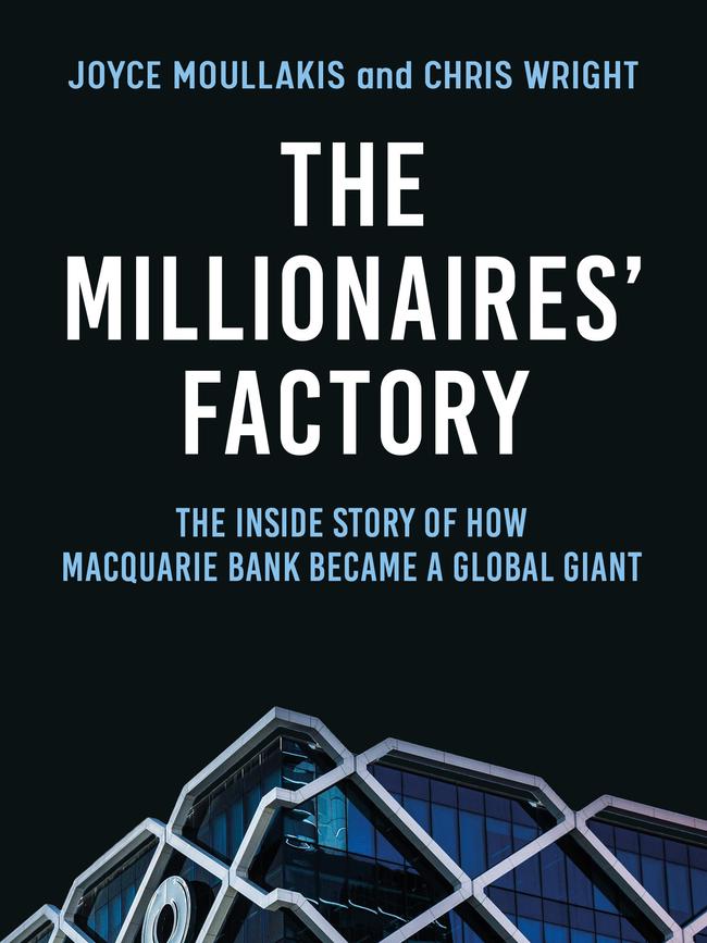 The Millionaires’ Factory by Joyce Moullakis and Chris Wright is out on Tuesday, February 28.