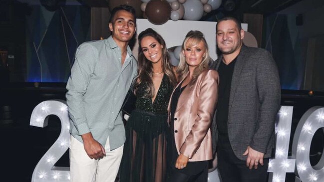 Jamarra Ugle-Hagan, Mia Fevola, Alex and Brendan Fevola