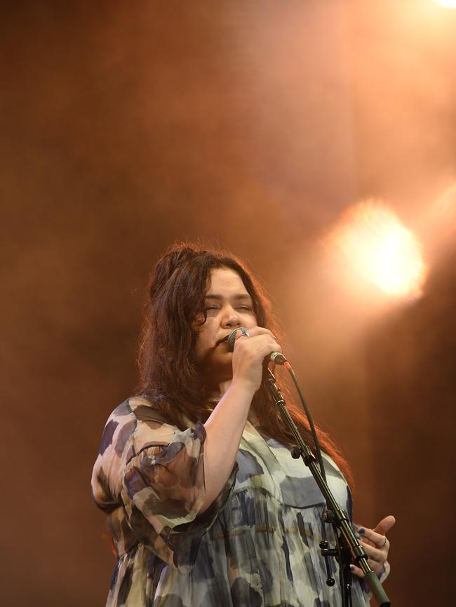 Bumpy performs at the 2022 National Indigenous Music Awards. Picture: (A)manda Parkinson