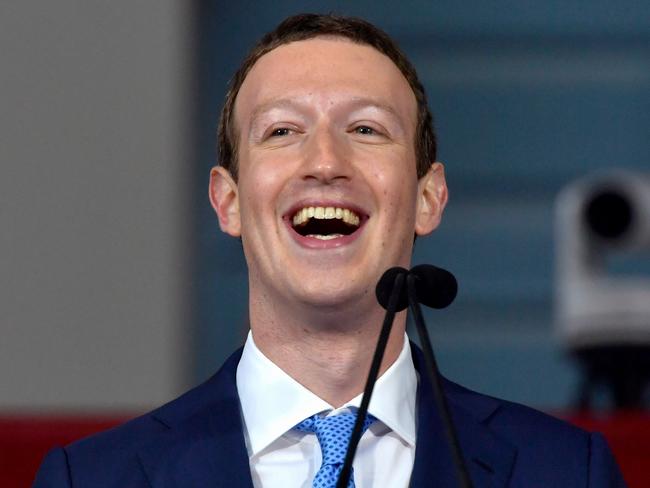 Facebook founder and CEO Mark Zuckerberg. Picture: Paul Marotta/Getty Images/AFP