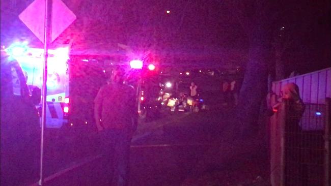 A pedestrian is in a critical condition after a hit and run in the Lake Illawarra region on Saturday night. Picture: Supplied