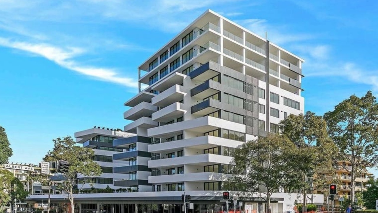 A newly built unit at 2 Oliver Rd, Chatswood NSW sold for $2.45m to a foreign national in 2023. .