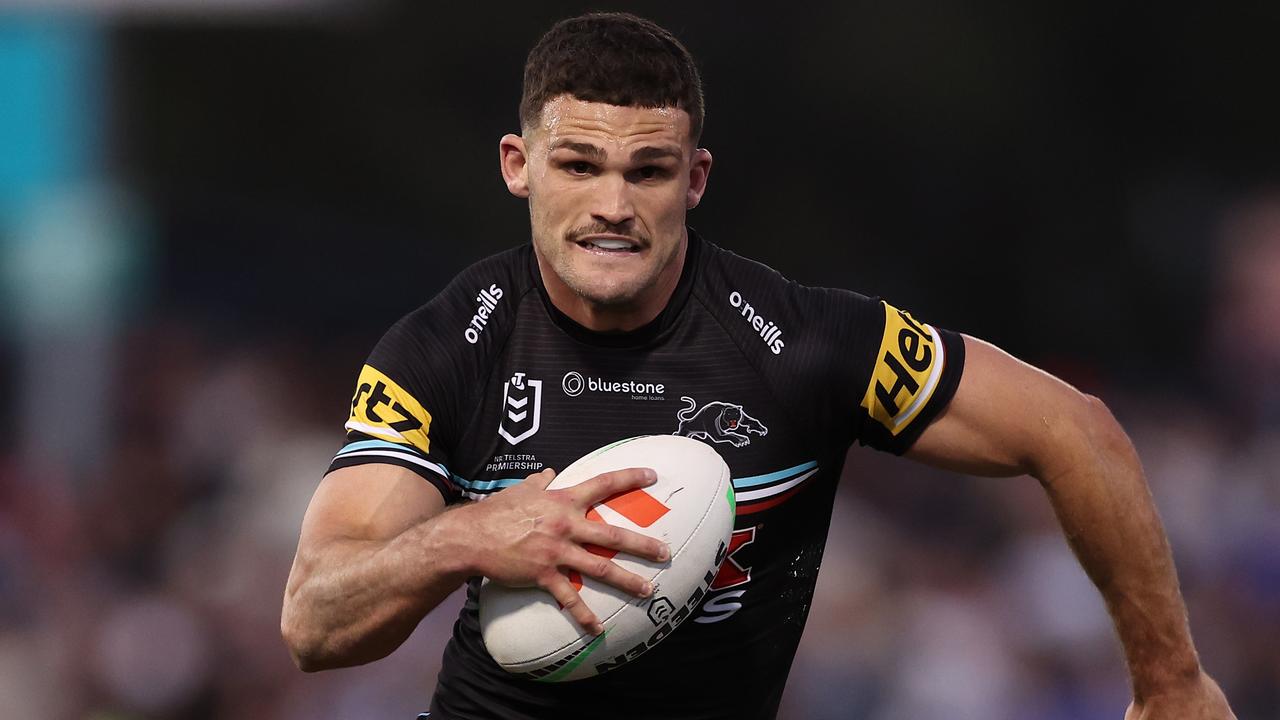 Nathan Cleary and his Panthers are expected to beat Melbourne comfortably. Picture: Matt King/Getty Images