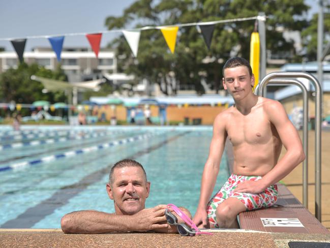 Young swimmer breaks 1974 record