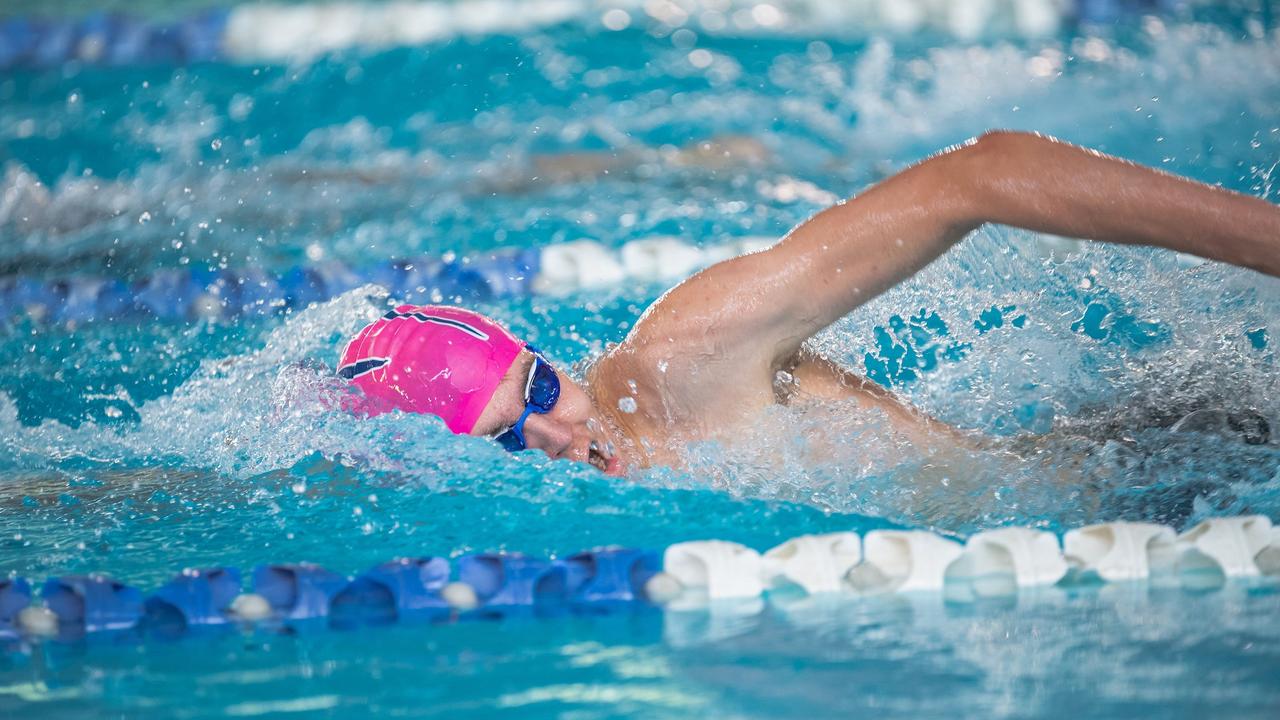 Concordia College swimmer Alex Wright.