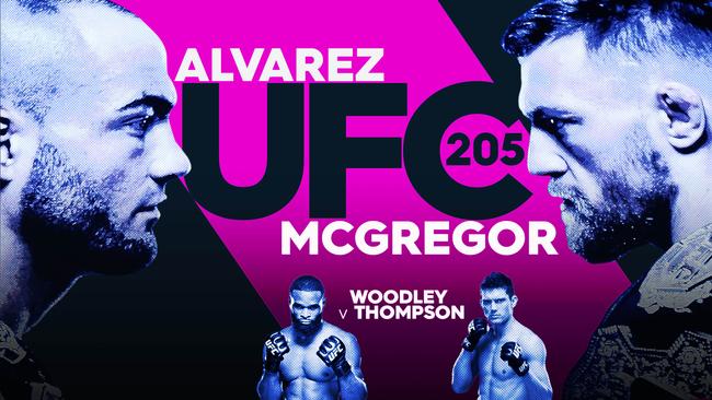 UFC 205: McGregor vs Alvarez.