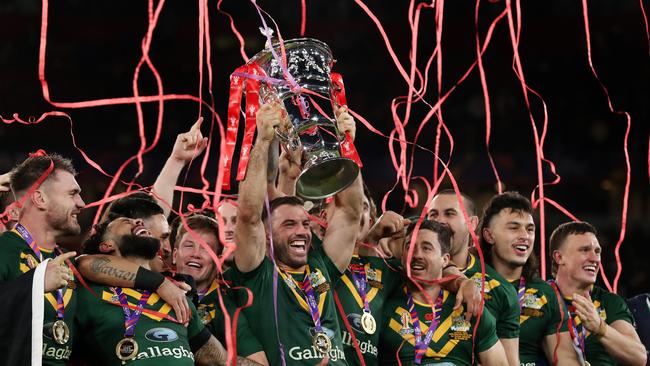 The Aussies reigned supreme. (Photo by Lewis Storey/Getty Images for RLWC)