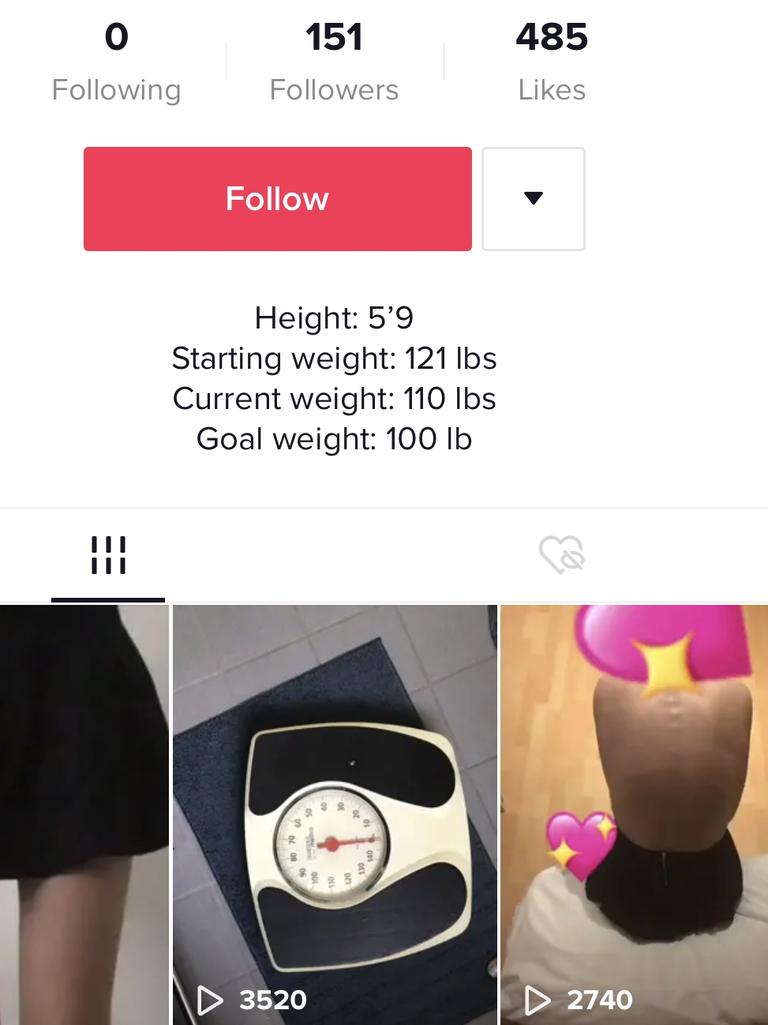 Proanorexia videos on Tik Tok could trigger eating disorders Daily