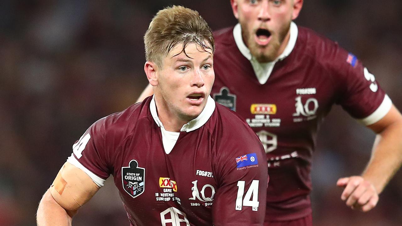 Harry Grant starts for the Maroons in Ben Ikin’s Origin I team.