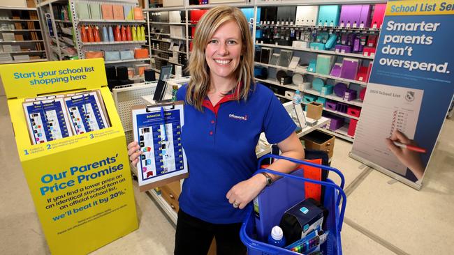 Officeworks chief executive Sarah Hunter. Picture: David Geraghty