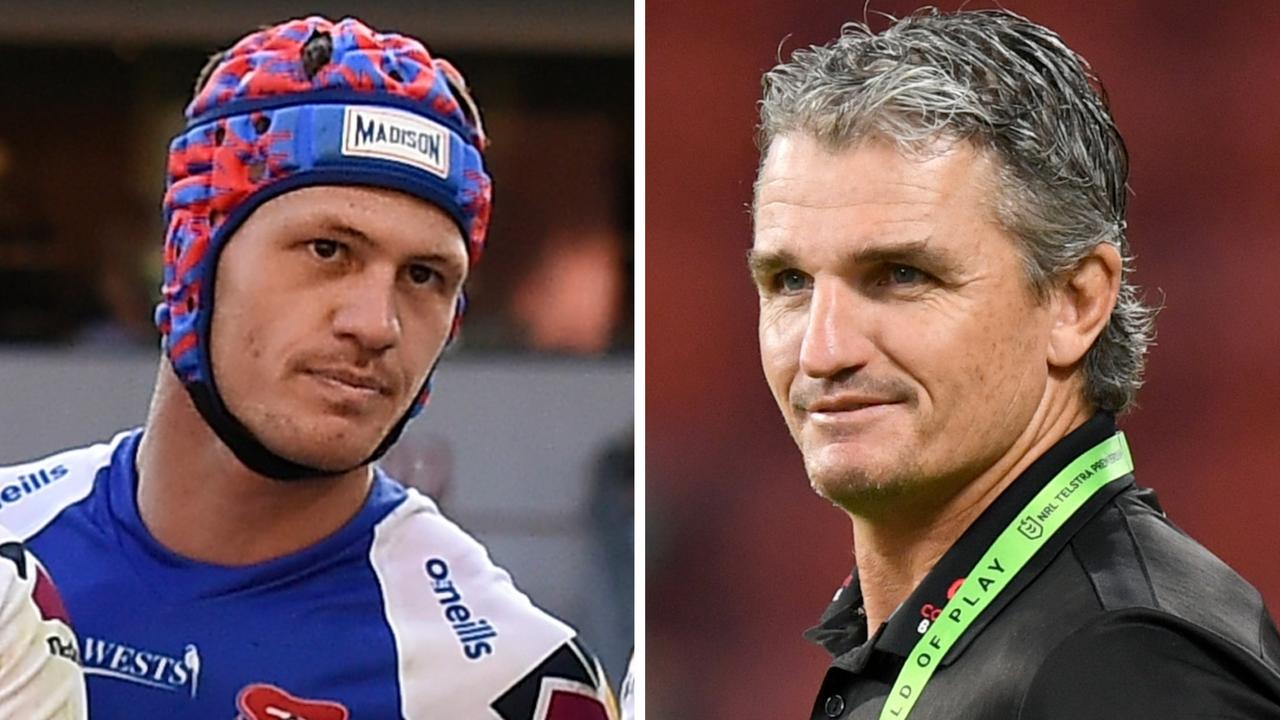 Kalyn Ponga and Ivan Cleary.