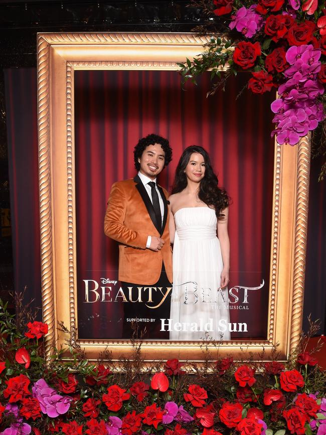 Opening night: Beauty and The Beast at Her Majestys Theatre, Melbourne. Picture: Josie Hayden