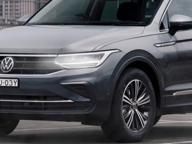 Photos of the 2021 Volkswagen Tiguan 110TSI