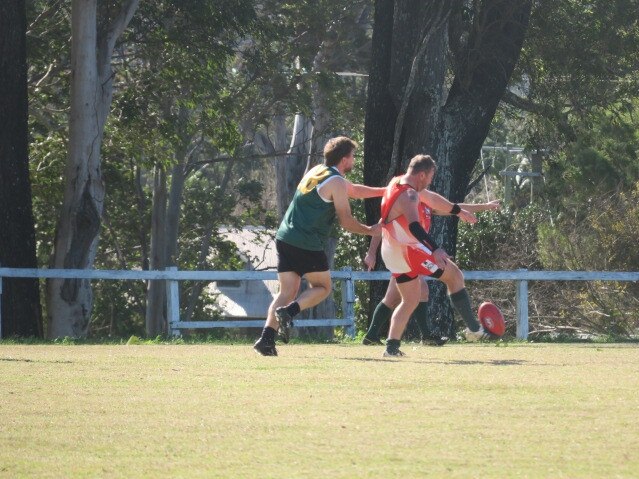 The AFL Masters Mid-North Coast gala day at Beechwood Oval. Pics Dan Mills