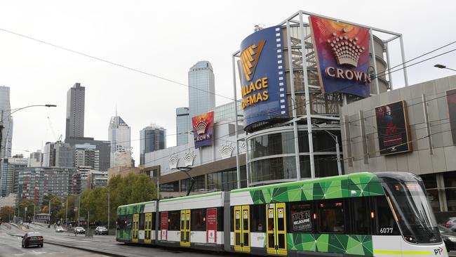 The Crown complex in Melbourne. Picture: David Crosling