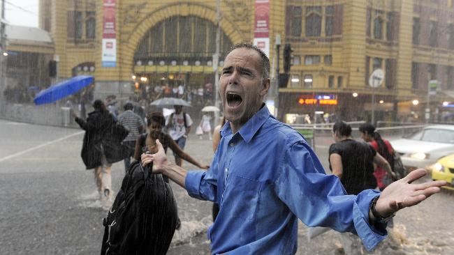 Melbourne rain