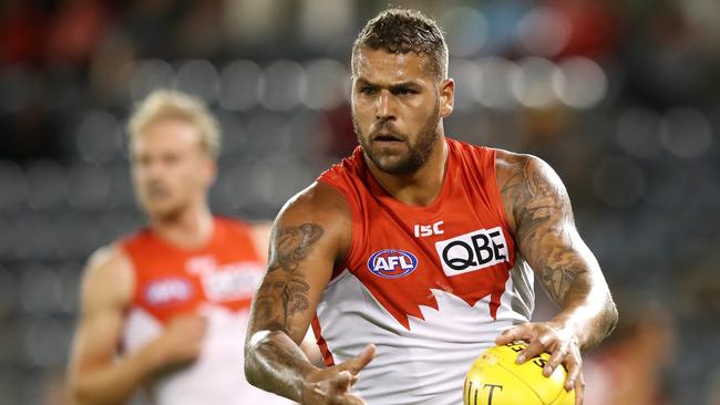 Lance Franklin loves the big stage. Pic: Getty Images