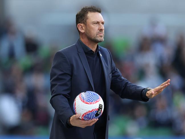 Tony Popovic will be desperate to taste success in his sixth grand final. Picture: Getty Images