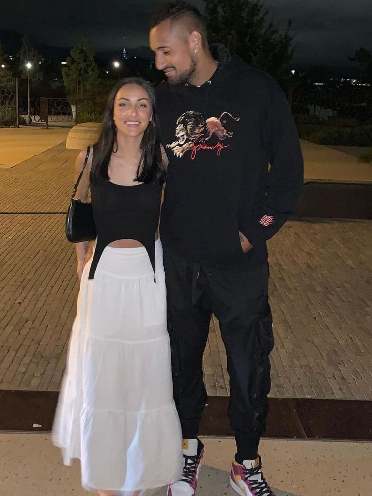 Australian Open 2021 tennis news: Nick Kyrgios girlfriend Chiara