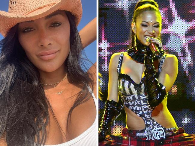 Nicole Scherzinger has opened up about her "difficult" time as part of the popular Pussycat Dolls girl group.