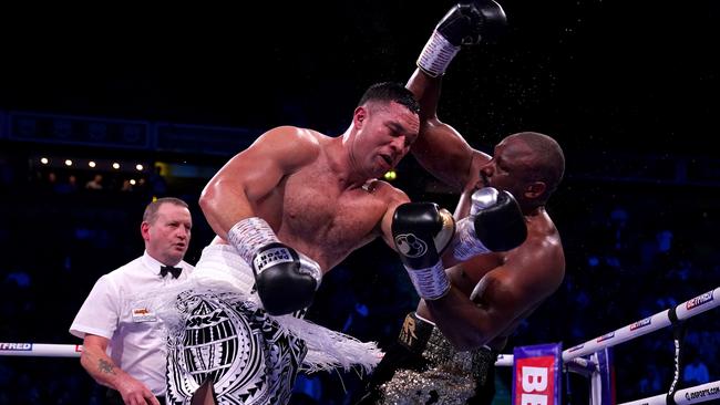 Joseph Parker couldn't be stopped. (Photo by Peter Byrne/PA Images via Getty Images)