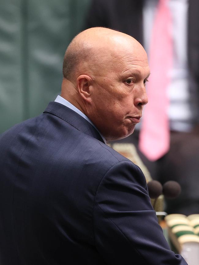 Peter Dutton denied the claim. Picture: NCA NewsWire / Gary Ramage