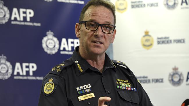 Australian Border Force Commander James Watson called it a ‘total act of bastardry’. Picture: Andrew Henshaw