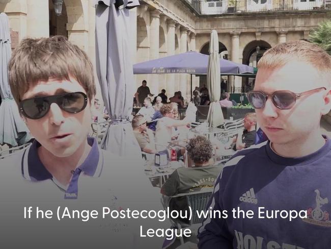 Tottenham and Man Utd fans back their managers ahead of the Europa League Final