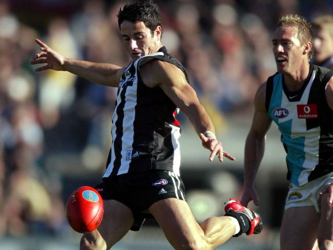 Paul Licuria inspired Collingwood to an against-the-odds preliminary final win.