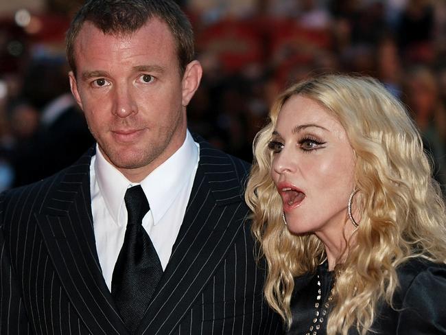 Guy Ritchie and Madonna.
