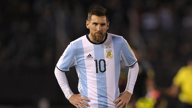 Argentina's Lionel Messi.