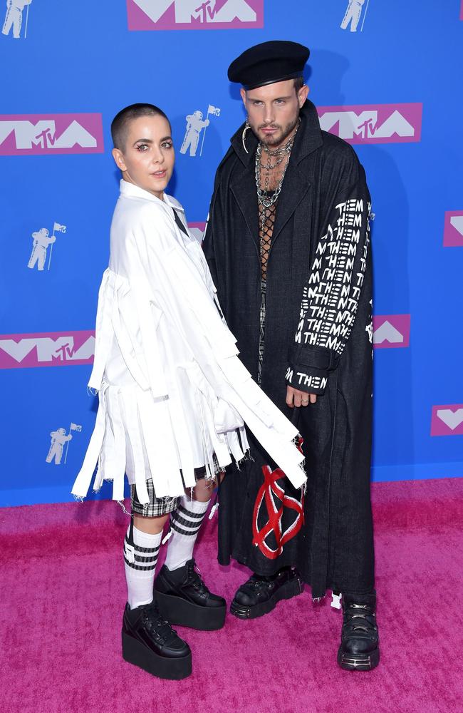 Nico Tortorella and Bethany C. Meyers. Picture: Mega
