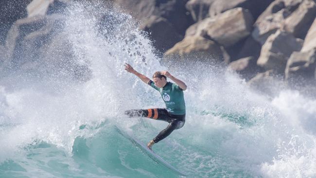 Gold Coast surfer Jaggar Bartholomew. Picture: SURFING QUEENSLAND