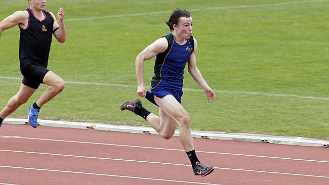 Hale storm hits Domain Athletics Centre as St Virgil’s student sets new ...