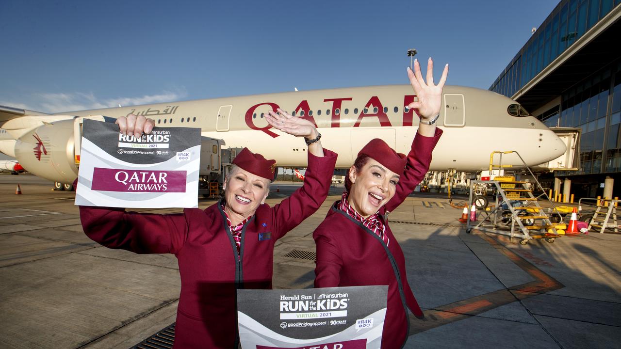 The government shot down an application by Qatar Airways to add 21 extra flights per week to Australia. Picture: David Geraghty.