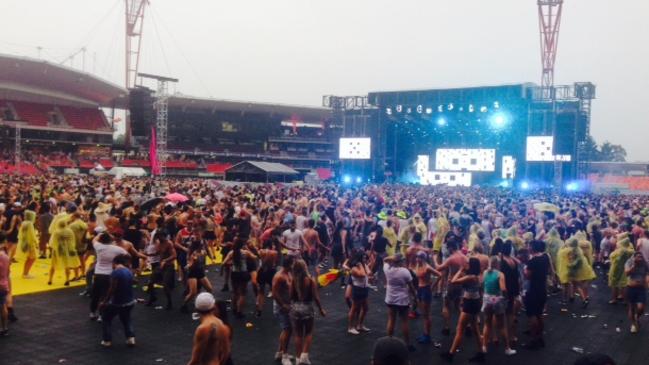 Packed ... The annual Stereosonic music festivals draw thousands of people nationwide. Picture: Chloe-Lee Longhetti