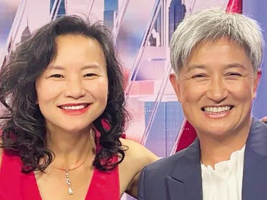 Cheng Lei supplied images   NETWORK SPECIAL. NO AUS, NO NEWS.COM , PLEASE CONTACT NETWORK PICTURE DESK BEFORE PUBLISHING.     ,   Strict Embargo until May 25, queries to Justin Lees.    A poignant moment: I met Foreign Minister Penny Wong on the set at Sky News, in Adelaide in January 2025, fifteen months after she had welcomed me back to Australia with a hug. While I was in detention, she had written to my kids and to me with simple words that brought emotional comfort.