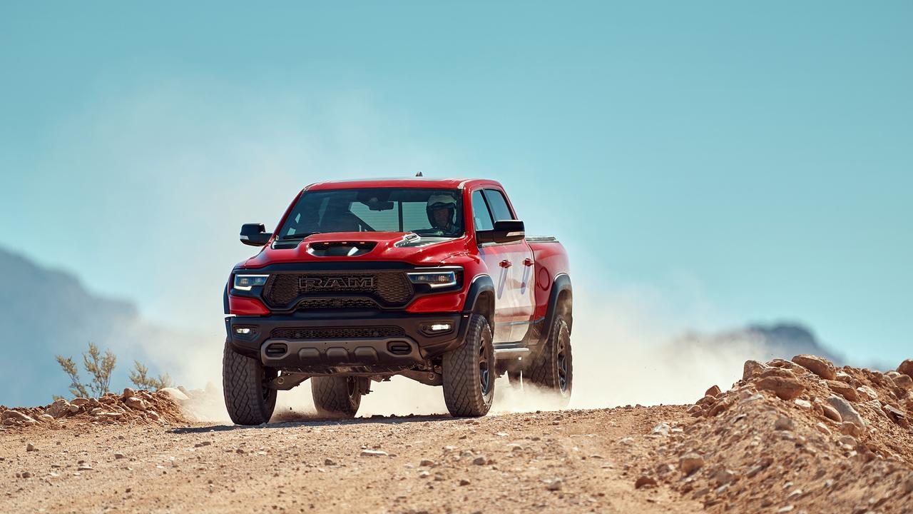 RAM’s TRX is designed to devour Ford’s F150 Raptor.