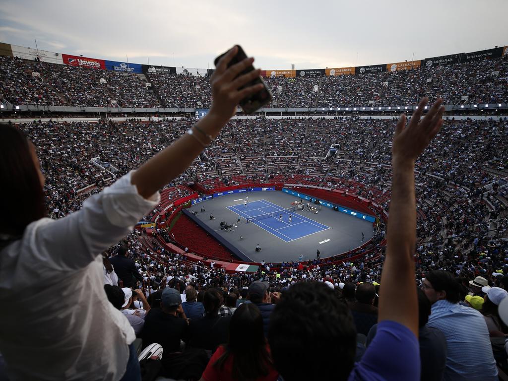 Fans up in the top tier were still having a blast.