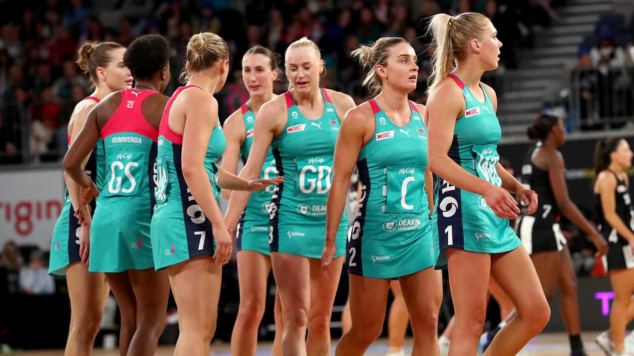 The Melbourne Vixens are the team to beat in Super Netball finals. (Photo by Kelly Defina/Getty Images)